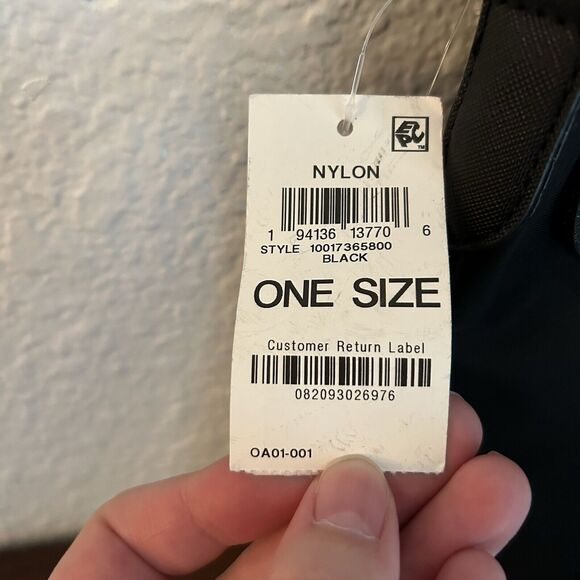 Giani Bernini Women's Small Nylon North South Crossbody CG2 Black One Size NWT - Picture 2 of 5